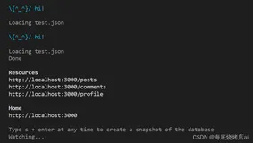 【数据模拟】还在愁没有后端接口测试？快来使用json-server零编码实现强大的后端接口