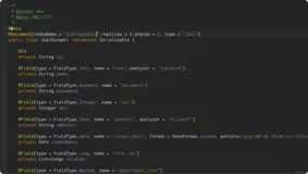 spring data elasticsearch：动态配置实体类索引名称indexName