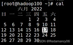 linux中的cal 查看日历、用户管理命令、useradd 添加新用户、passwd 设置用户密码、id 查看用户是否存在、su 切换用户、userdel 删除用户、who 查看登录用户信息、sudo 设置普通用户具有 root 权限