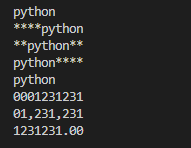 python知识点100篇系列(1)-字符串格式化的几种方式