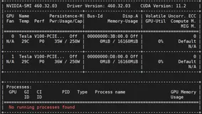 【linux】nvidia-smi 查看GPU使用率100%