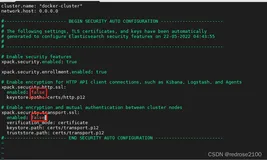 ElasticStack----使用Docker方式安装单节点的8.1.3版本的ElasticSearch