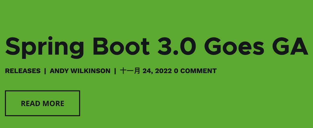Spring Boot 3.0.0正式发布，Banner不再支持图片&增强可观测性