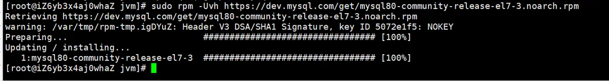 CentOS 7.6安装 MySQL8.0.25