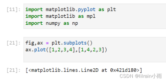 Matplotlib库的使用—初相识