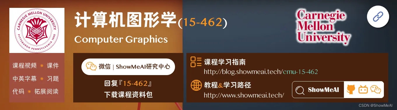 15-462; Computer Graphics; 计算机图形学