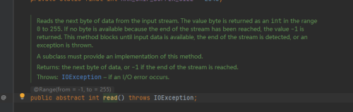 Java中native方法read()可以人为的去输入-1让文件读取的时候还没到末尾提前结束读取吗？