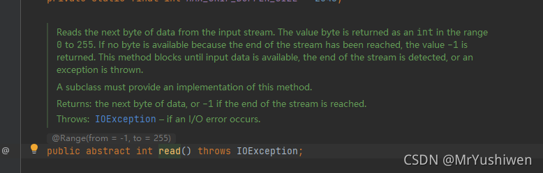 Java中native方法read()可以人为的去输入-1让文件读取的时候还没到末尾提前结束读取吗？