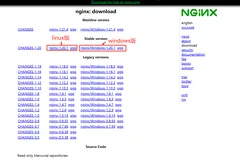 Nginx下载与安装