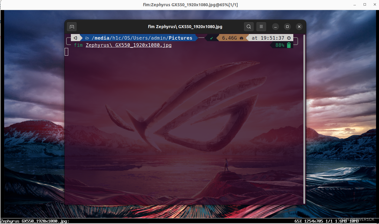 Ubuntu通过fim或xdg-open在终端中打开图片