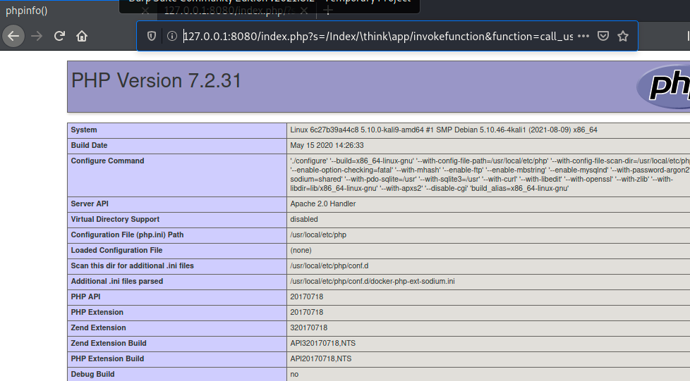 Thinkphp5 5 0 20 