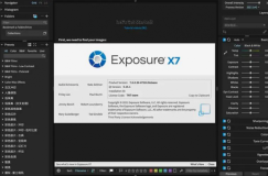 ps2023软件全新版免费调色滤镜插件exposure图片后期处理工具
