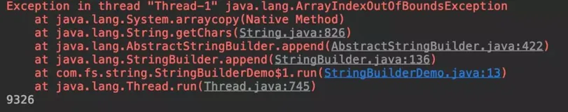 109. 我们说StringBuilder是线程不安全的，是什么原因呢？
