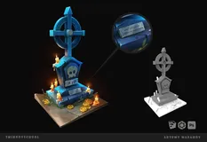 Maya风格化模型制作教程