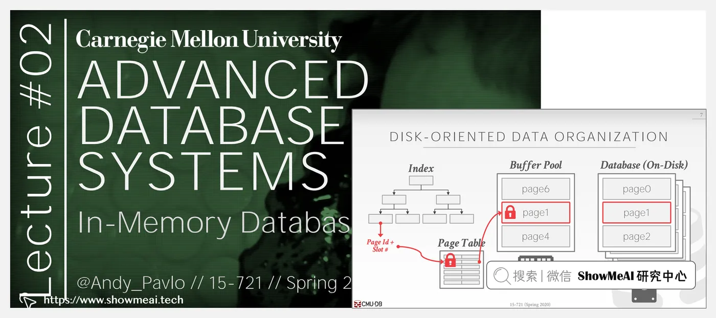 15-721; Advanced Database Systems; 数据库系统进阶