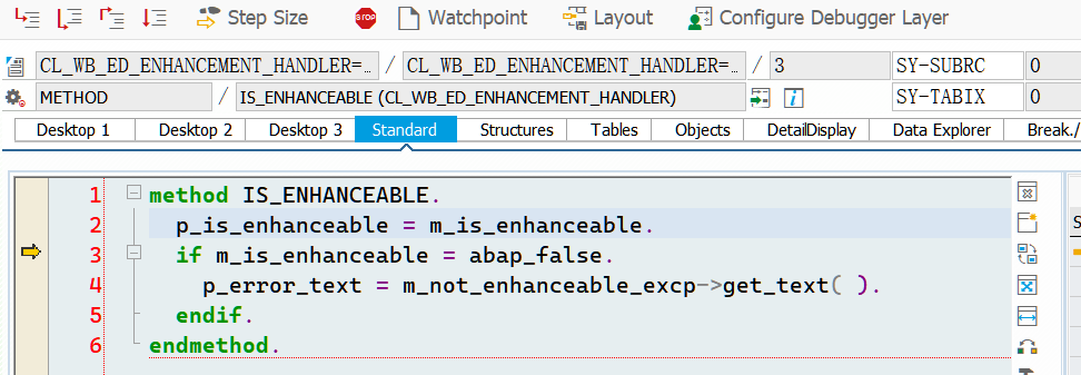 [ChatGPT 勘误]SAP ABAP 里 CL_WB_ED_ENHANCEMENT_HANDLER 的用途介绍（2）