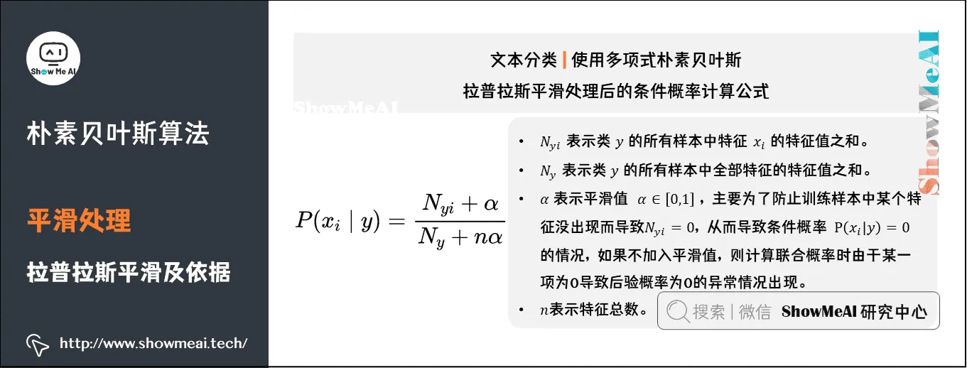 朴素贝叶斯算法; 平滑处理; 拉普拉斯平滑及依据; 5-14 朴素贝叶斯算法; 平滑处理; 拉普拉斯平滑及依据; 5-14
