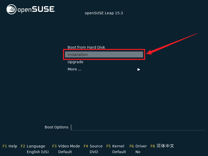 【阿里云镜像】OpenSUSE全新安装并更改阿里OpenSUSE镜像源