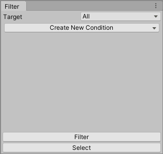 Unity 编辑器开发实战【Editor Window】- Filter 物体筛选工具