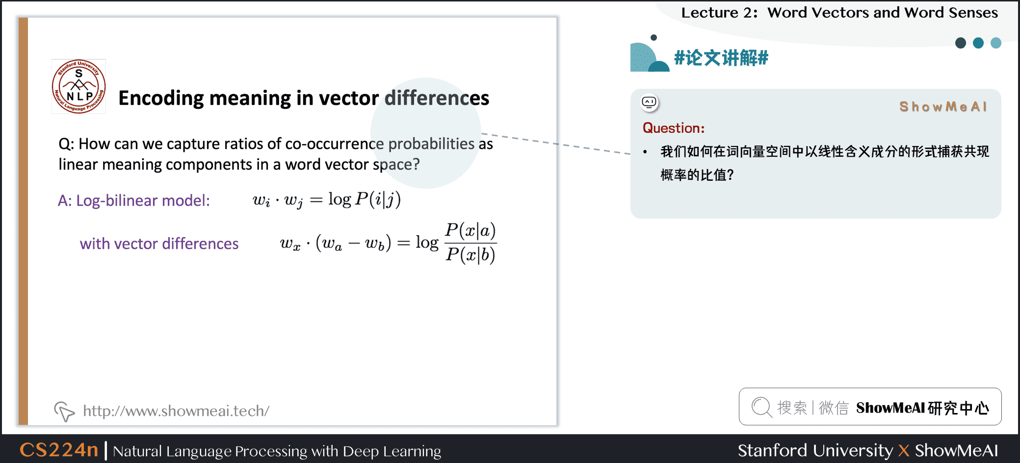 #论文讲解# Encoding meaning in vector differences