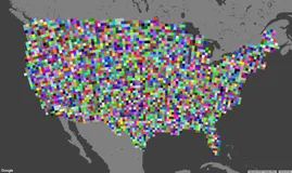 Google Earth Engine ——带缓冲的随机样本选择