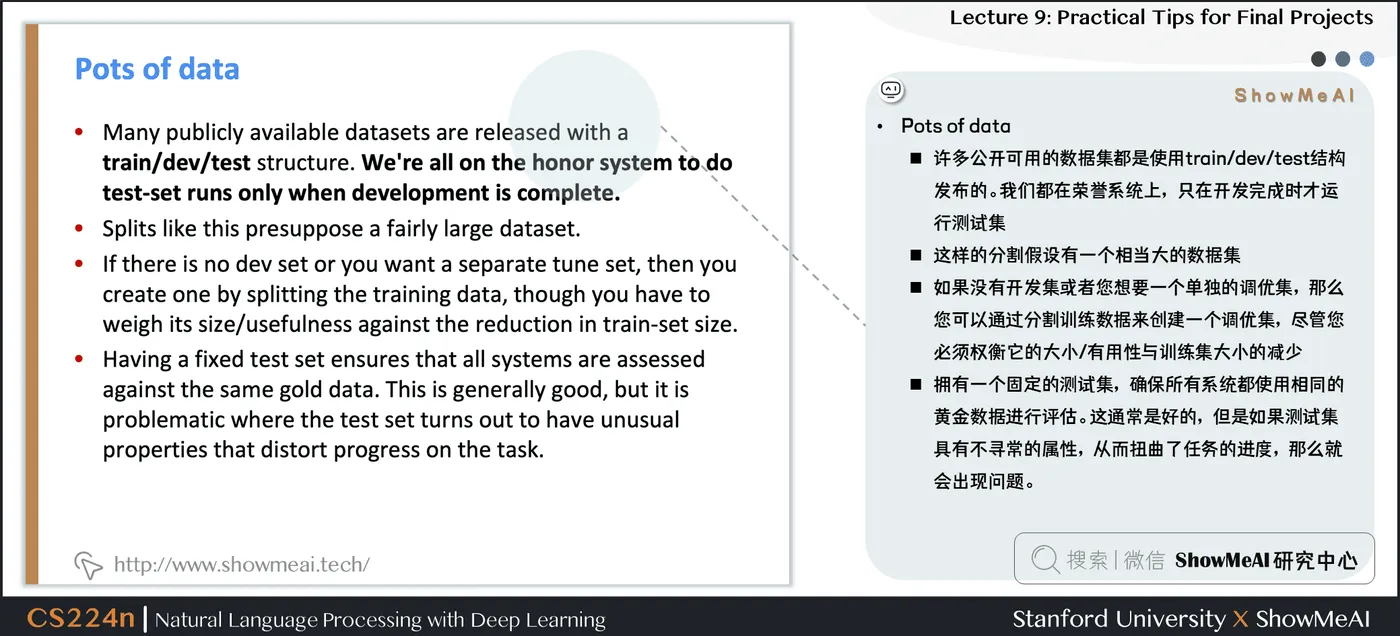 Pots of data