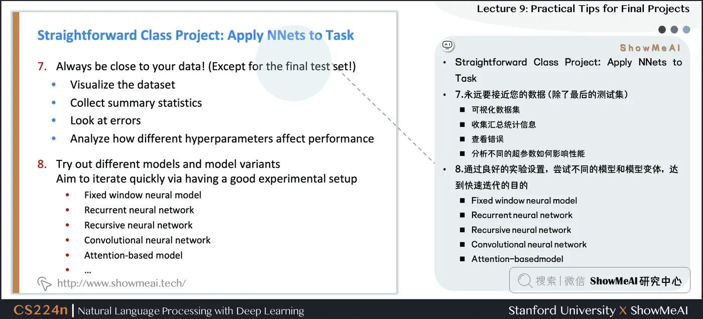 Straightforward Class Project: Apply NNets to Task