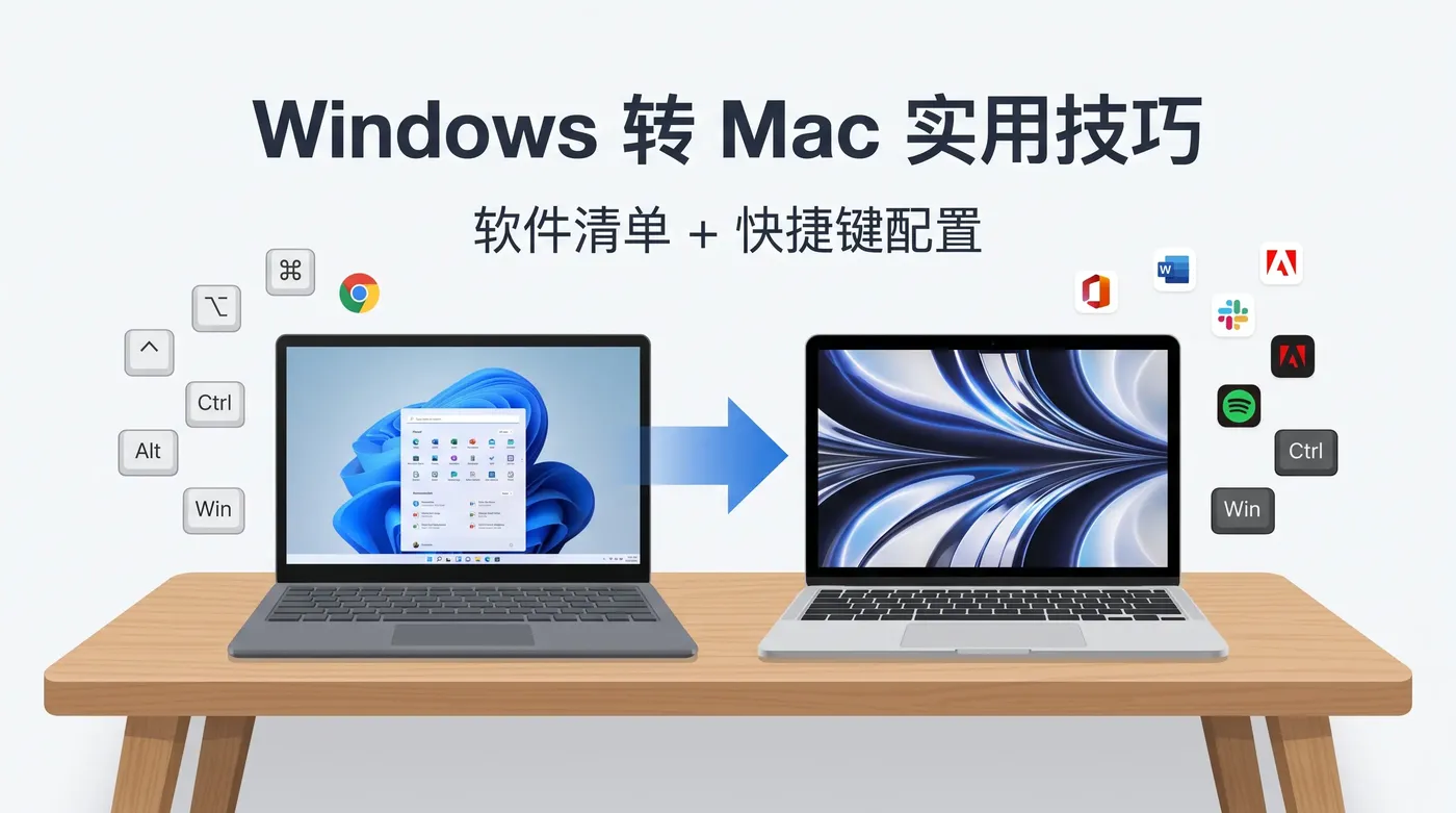 Windows 转 Mac 实用技巧