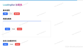 Vue3加载条（LoadingBar）