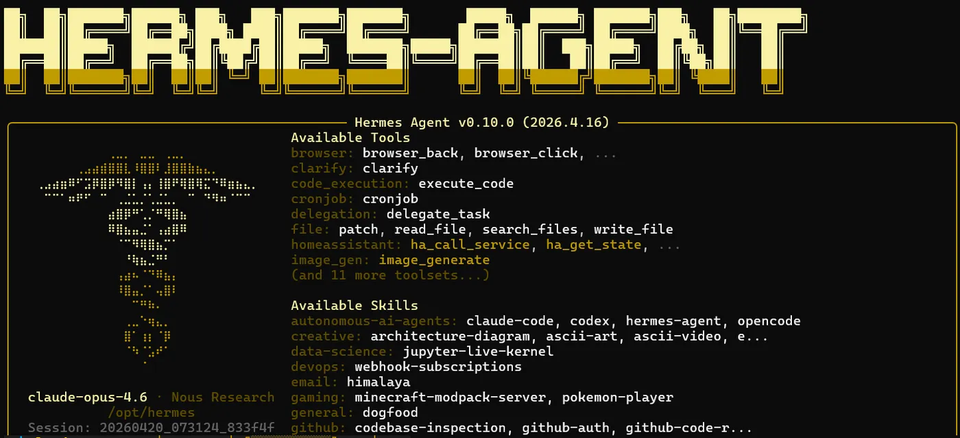 Docker 部署 Hermes Agent