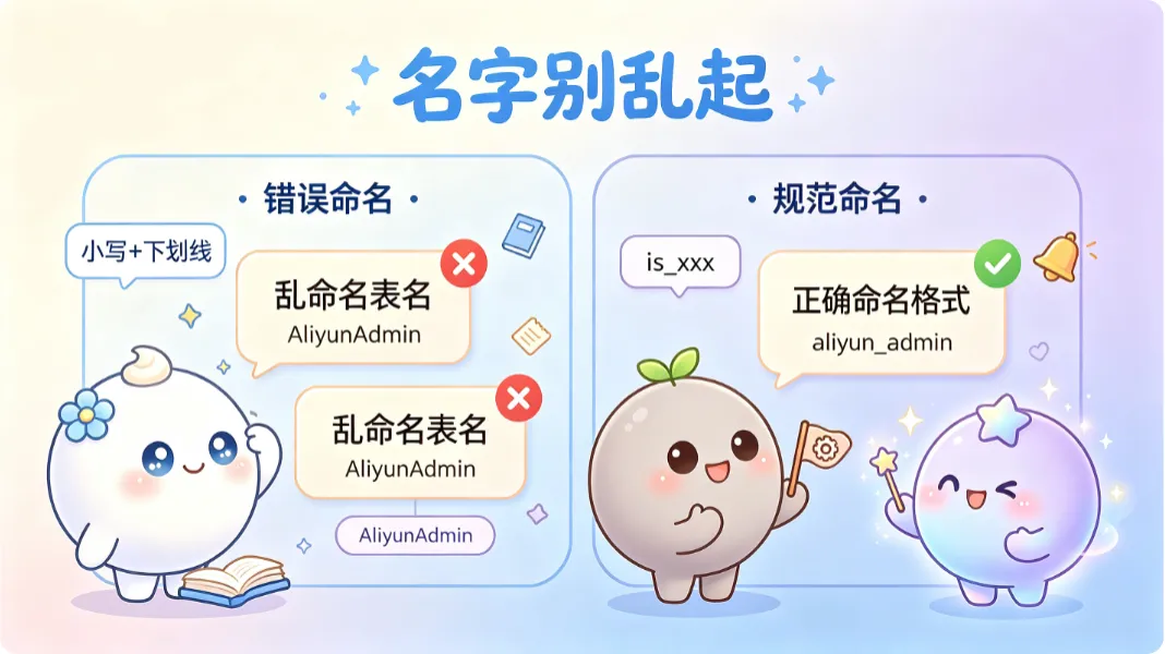 乱命名 vs 规范命名，一眼看区别
