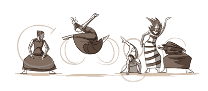 Google首页现代舞先驱玛莎·葛兰姆JS代码分析（附源码下载）