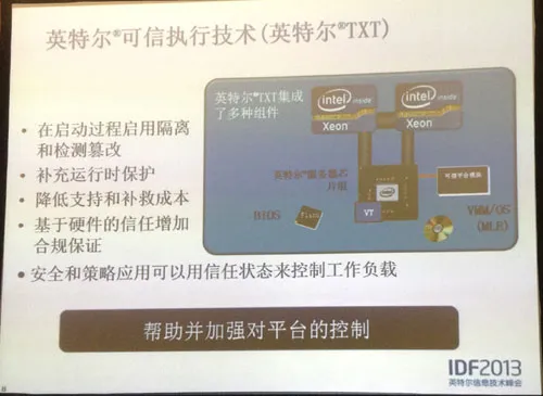 IDF2013：可信计算在中国的发展