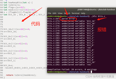 在ubantu/linux系统出现parse error(语法错误)