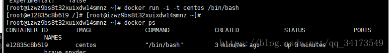 centos7上运行docker指令加配图