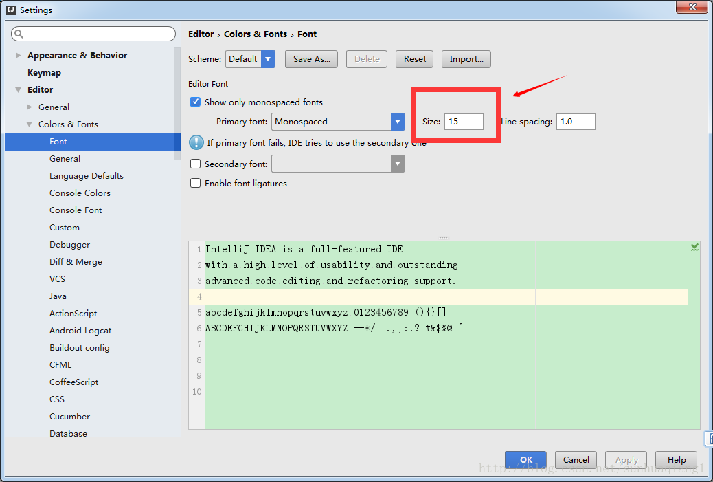 IntelliJ IDEA护眼设置