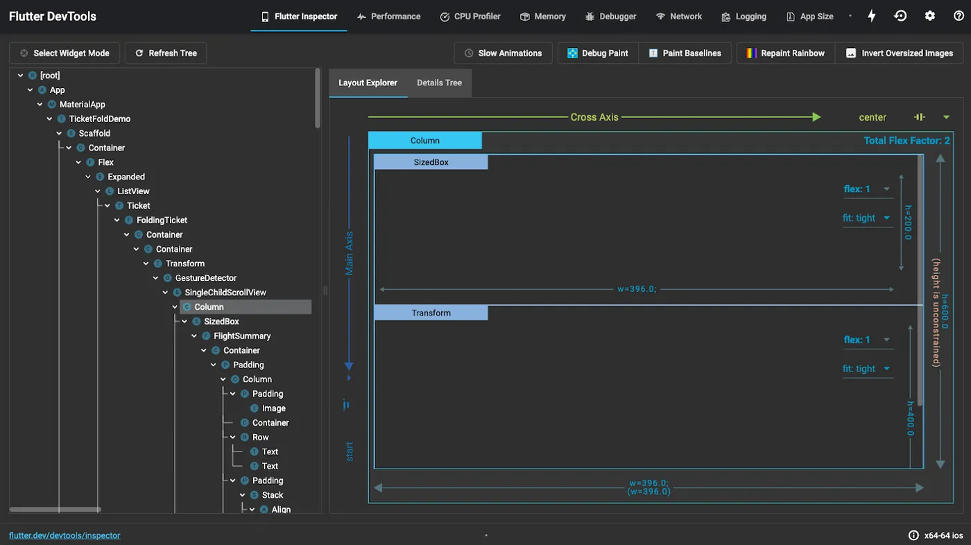 devtoolsflutter