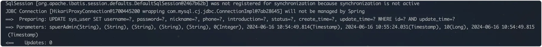 mybatis-plus配置sql拦截器实现完整sql打印