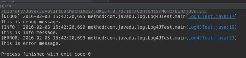 【转】最详细的Log4J使用教程