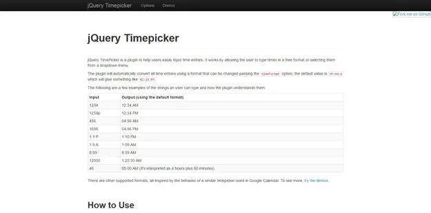 timepicker