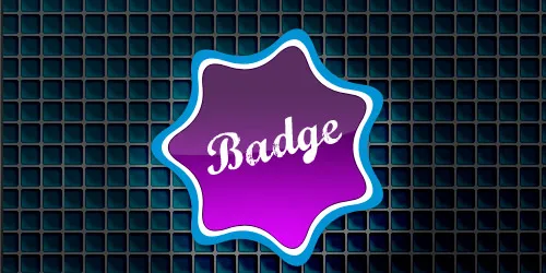 Buttons and Badges tutorial