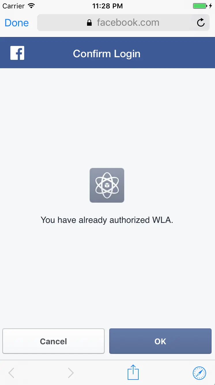 iOS App接入Facebook登录实践