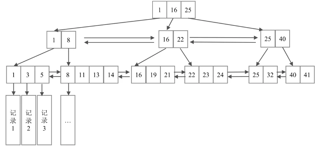 B+ 树结构