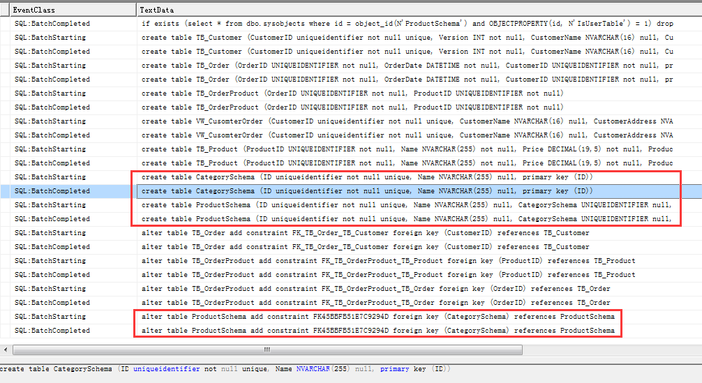 [Nhibernate]SchemaExport工具的使用（二）——创建表及其约束、存储过程、视图
