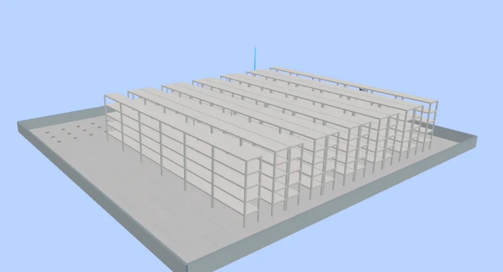 ThreeJs绘制数字孪生仓库场景_3D_03