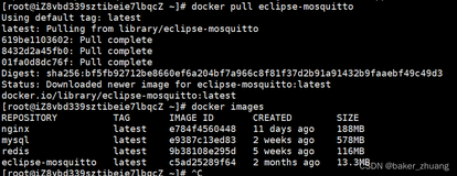 Docker安装Mosquitto