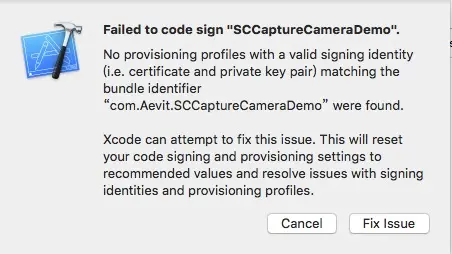 iOS[配置篇]下载的demo如何进行真机调试。