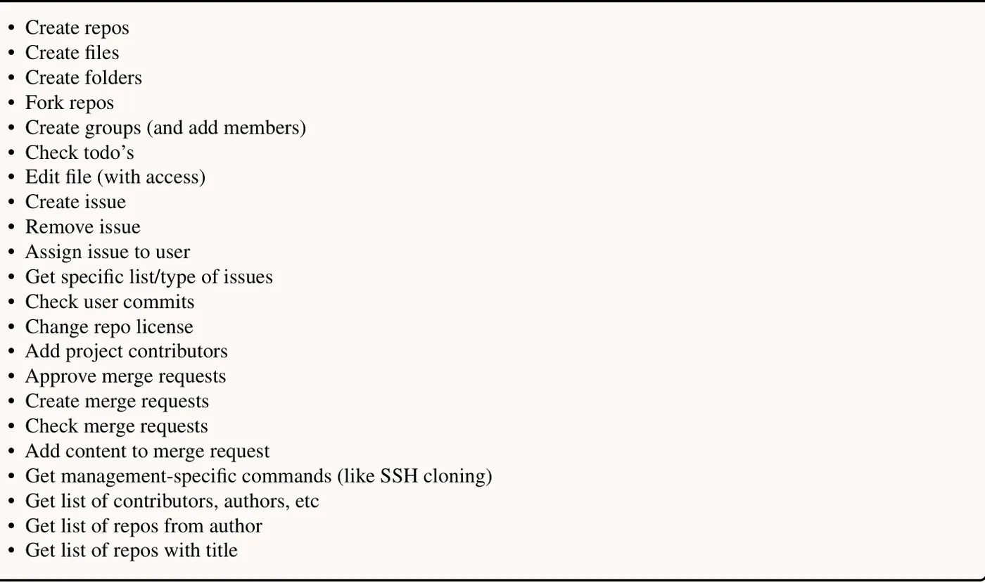 图11. 代码管理环境中的高级代理动作选项