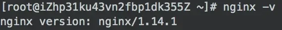 nginx 版本