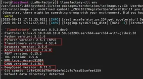 基于llama-factory的昇腾实战